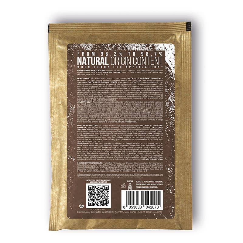 VISIONHAIRE SRL – wholesale Hårfärg – Color Dust Grönsaksolja - Professionell vegansk formula - 40 g40