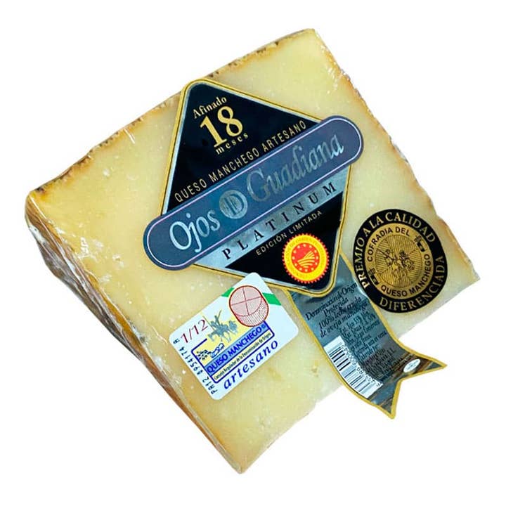 Made in Spain Gourmet – Queijo por atacado – Queijo Manchego D.O. Ojos del Guadiana, leite cru, 18 meses