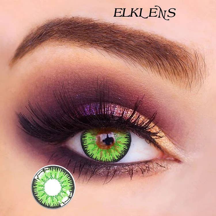 ELKLENS – wholesale Contact lenses – ELKLENS Wika Green Colored Contact Lenses2