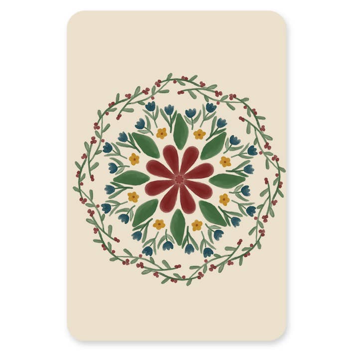 Postkarte - Kranz für den Großhandel von Silly Goose