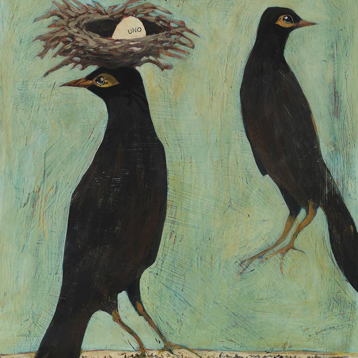 Erika Carter Fine Art - Wholesale Everyday Greeting Card - UNO