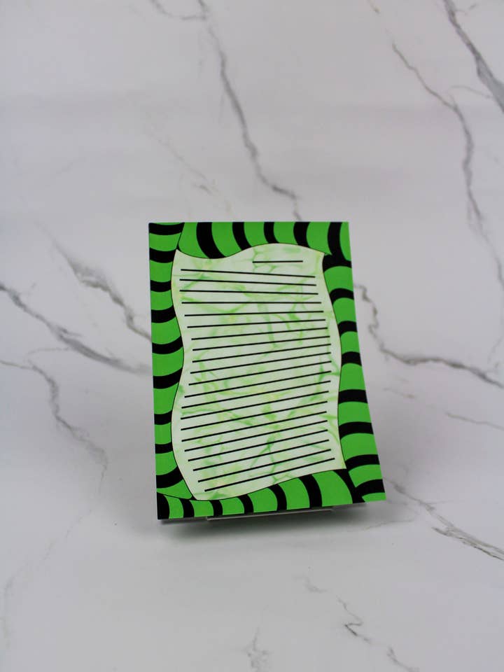 Ghostest with the Mostest notepad for wholesale by Megan's Design Lab