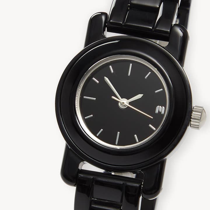 MACHETE – Großhandel Armbanduhr – Damen – Mini Mono-Uhr in Schwarz