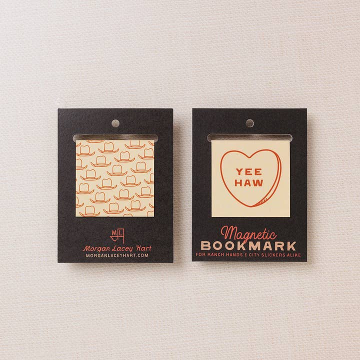 Yee Haw Magnetisk Bogmærke for engroshandel hos Morgan Lacey Hart