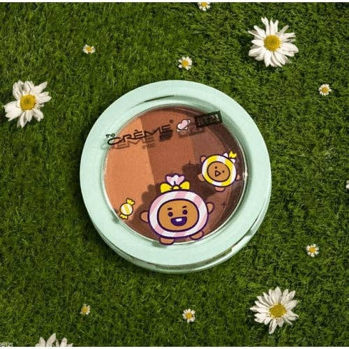 Kasa Style – wholesale Ögonskuggepalett – The Crème Shop | BT21 Baby SHOOKY Ultrapigmenterad ögonskuggstrio - Cookies & Creme2
