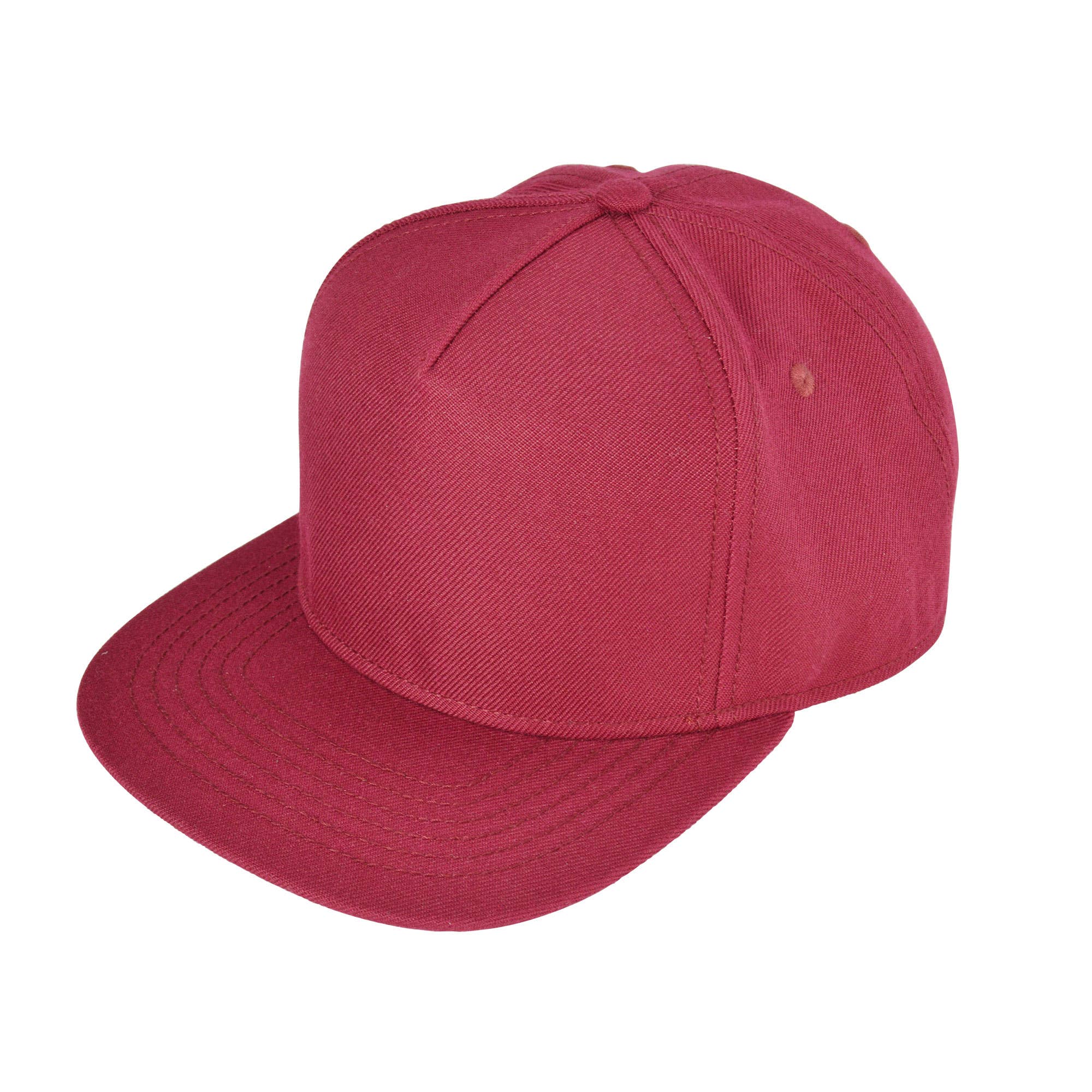 Dalix - Vente Casquette à visière plate – unisexe - DALIX Casquette à 5 panneaux en laine mélangée25