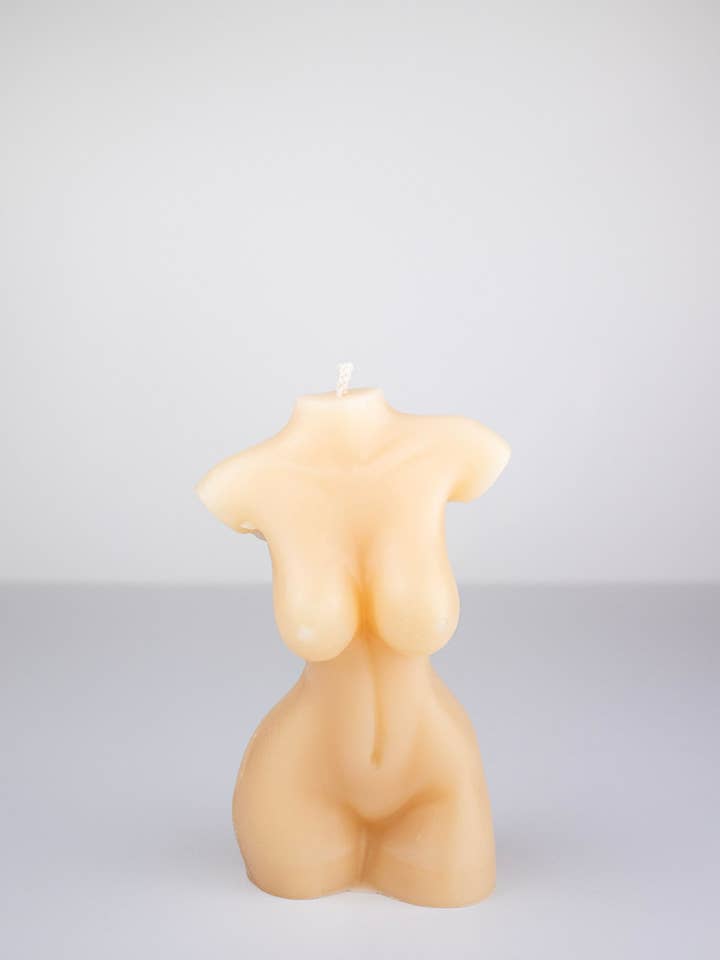 CORPS FÉMININ - BOUGIE DÉCORATIVE pour la vente par Minimal & Mine