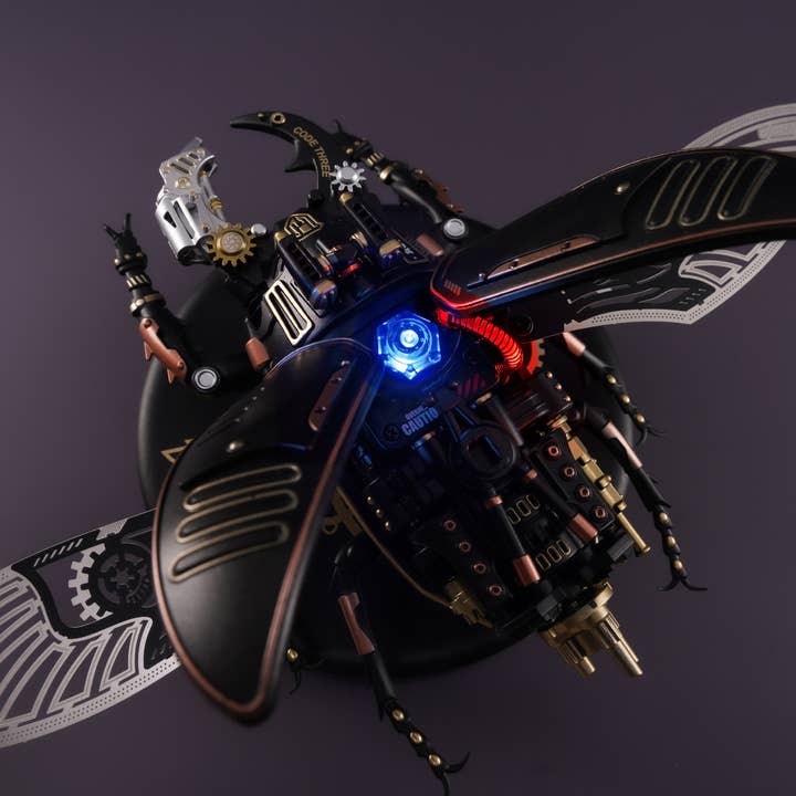 Robotime – Kit de artesanato DIY por atacado – MI03 Stag Beetle ROKR Puzzles ABS Kits de Presentes Mecânicos para Idade10