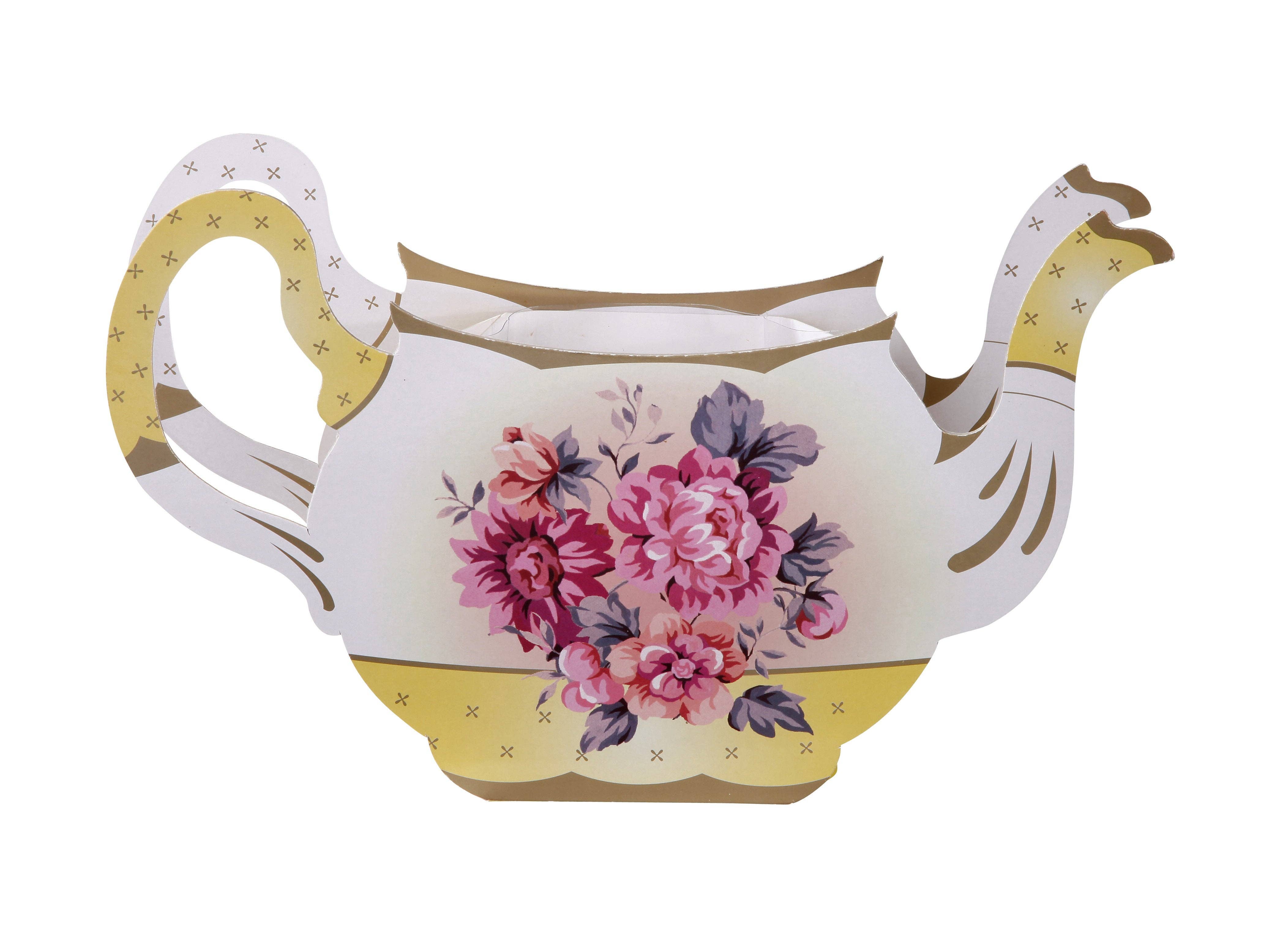 Talking Tables USA - Wholesale Vase - Floral Teapot Vase | Tea Party |6