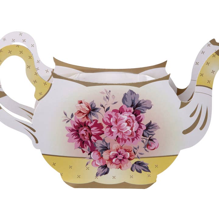 Talking Tables USA - Wholesale Vase - Floral Teapot Vase | Tea Party |6