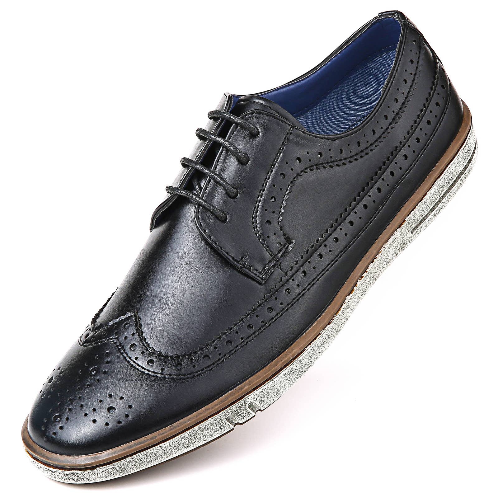 Mio Marino - Wholesale Brogue Shoes - Men's - Casual Wingtip Dress Shoes0