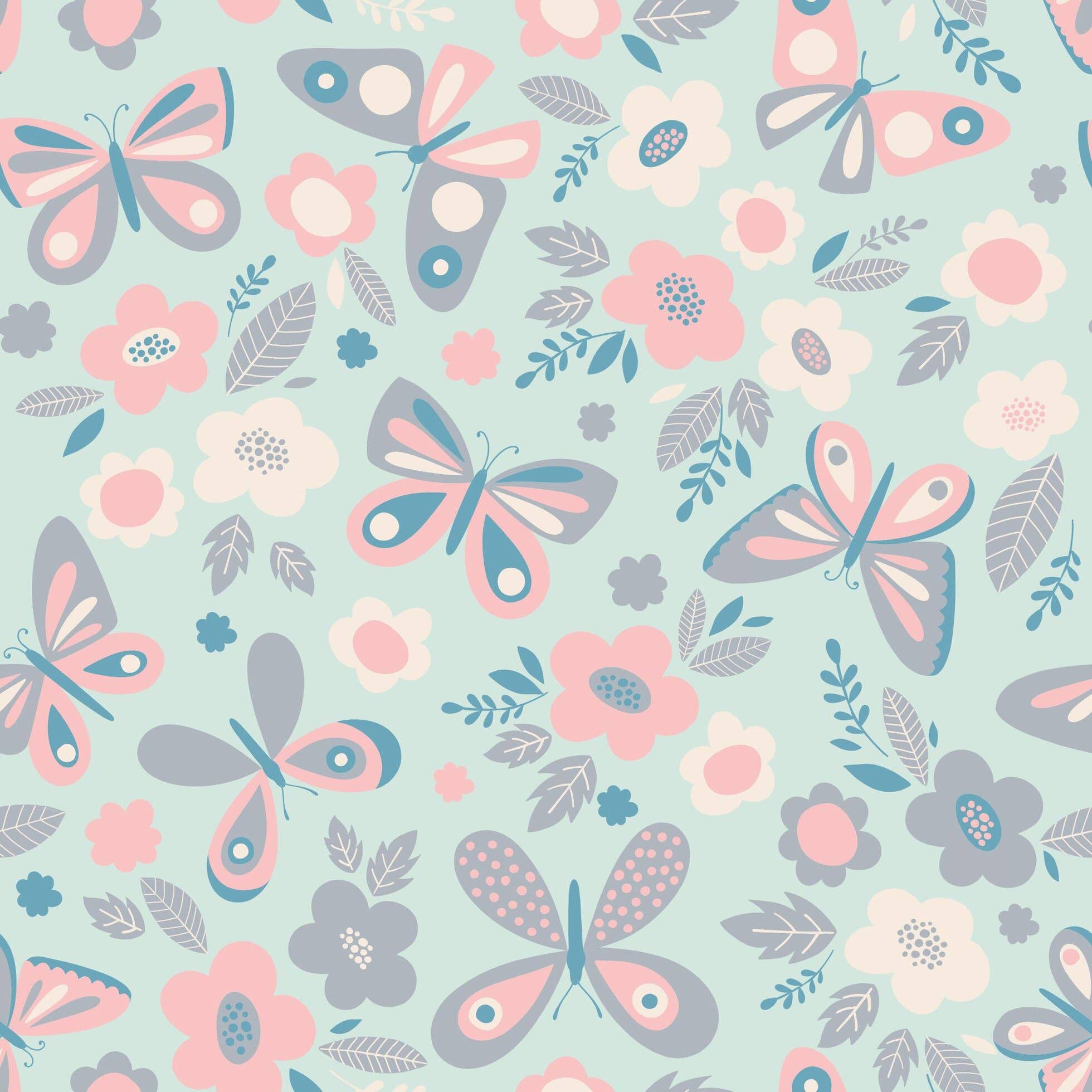 Mariposa Aqua PJ de verano - Butterfly Aqua de venta al por mayor en Faire0