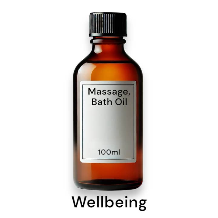 AW Aromatics Limited - Wholesale Massage Oil/Gel - White Label Wellbeing Massage Oil / Bath Oil100ml
