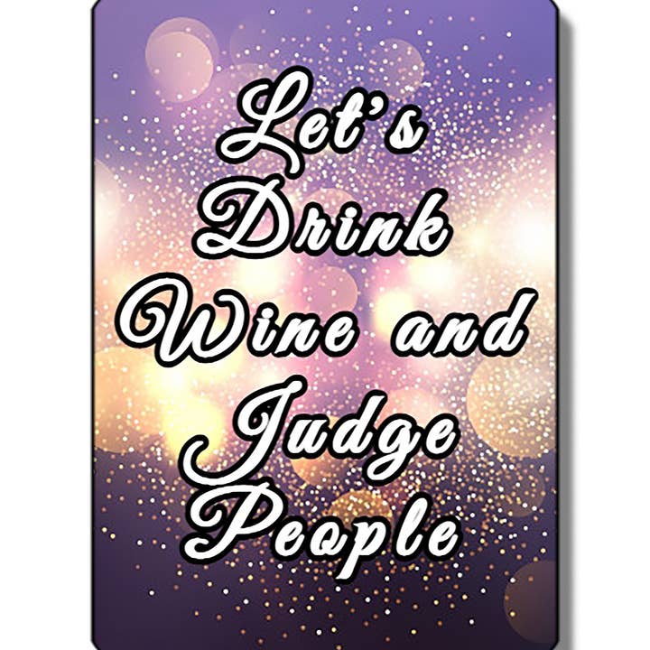 Buy Socks You All - Wholesale Tissue Paper - Let's Drink Wine and Judge People Pocket Tissues0