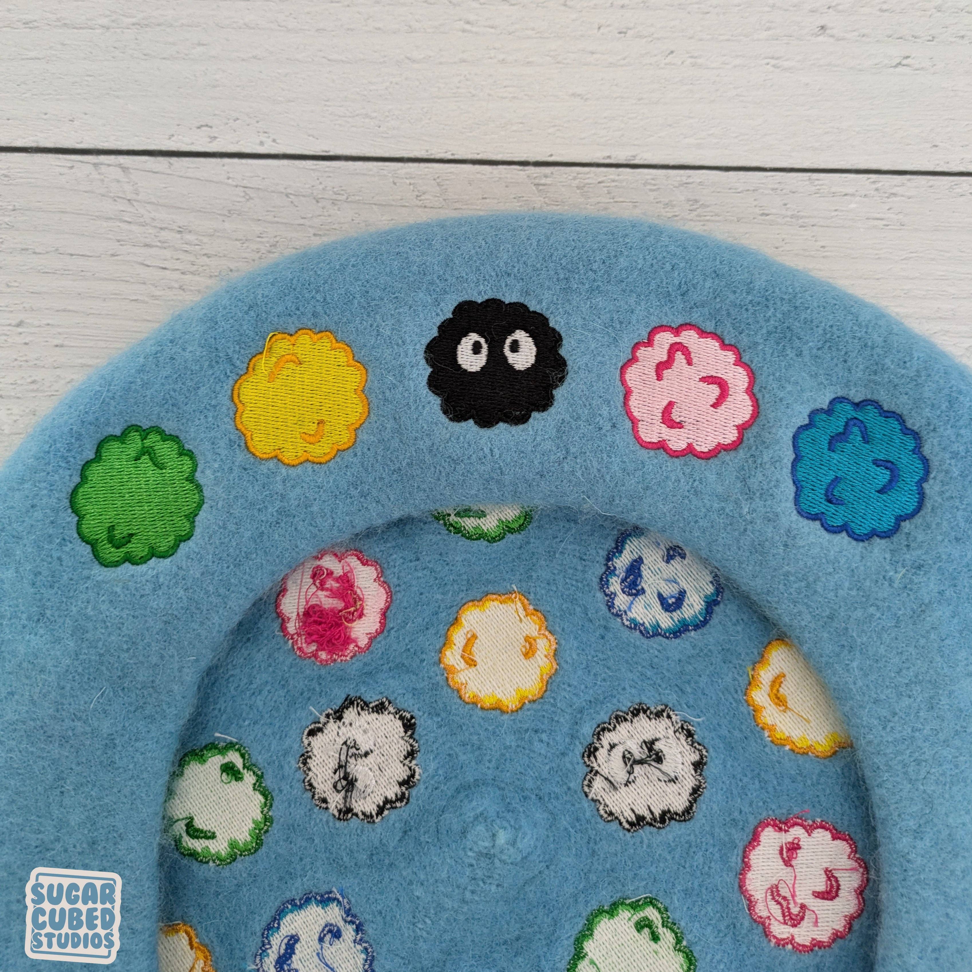 Sugar Cubed Studios - Wholesale Beret - Women's - Sootball Galore Beret2