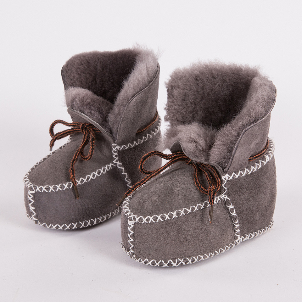 Annie & Charles - Wholesale Booties - Baby - Annie & Charles® Lambskin Baby Shoes8