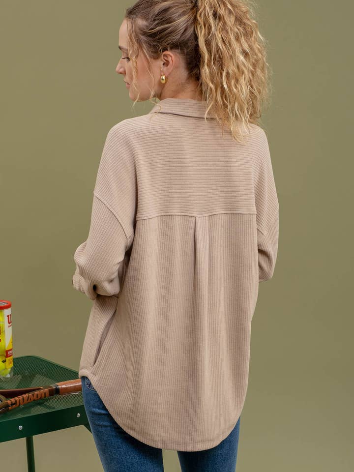 Blu Pepper - Wholesale Knit Top - Women's - HALF BUTTON SIDE POCKET KNIT TOP5