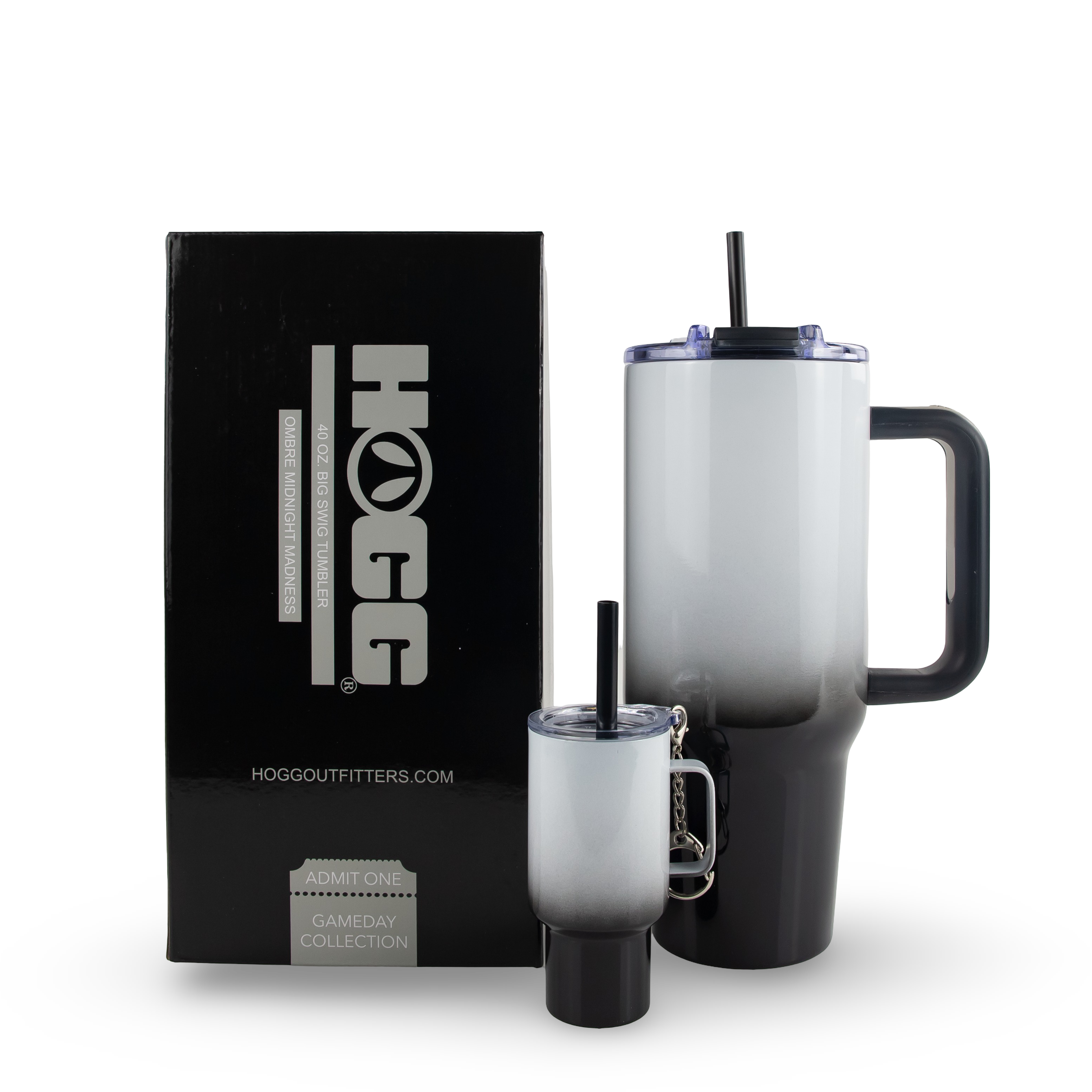 Hogg Outfitters - Vendita all'ingrosso Bicchiere/tazza termica - Set Sublimazione 40oz Big Swig Ombre con Mini Tumbler 4oz8