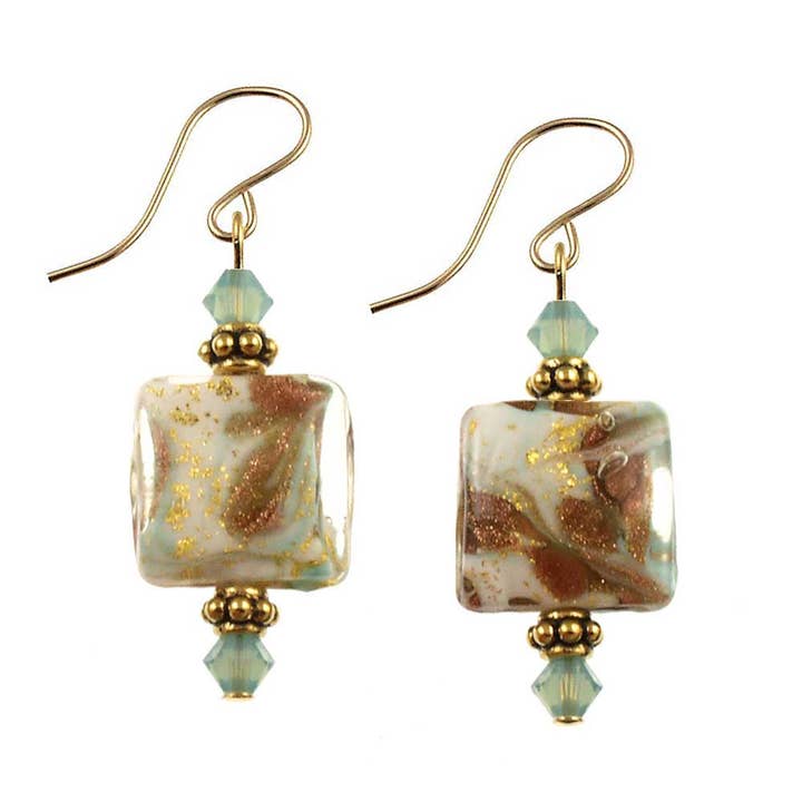SE-15 Earring Square Enchanted Evening for wholesale by Andrea Menghetti