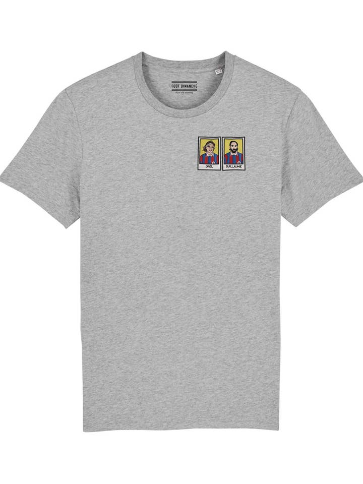 Geborduurd T-shirt van Orel & Guillaume voor wholesale door Foot Dimanche