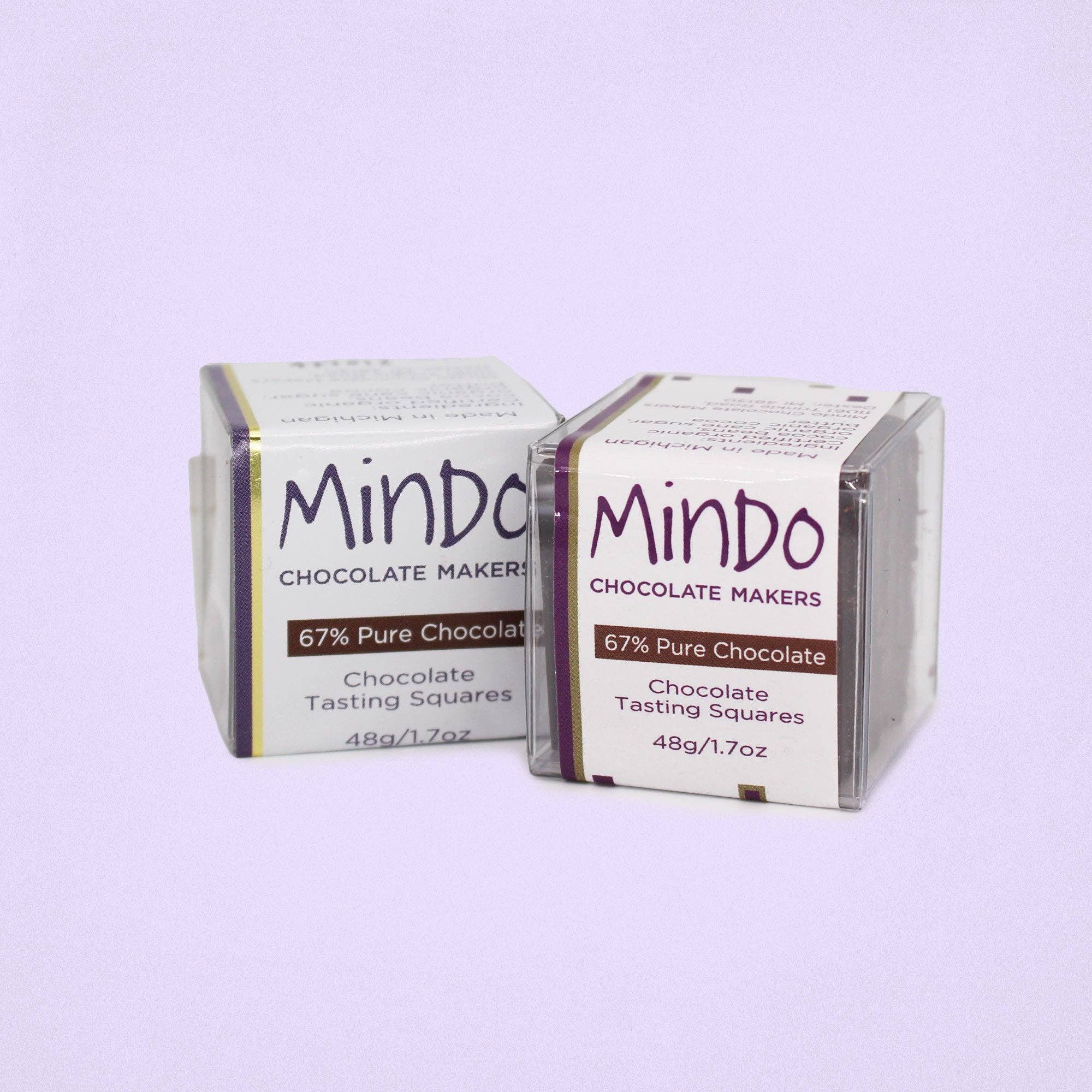 Mindo Chocolate Makers - Wholesale Chocolate bar - Tasting Tile Cubes