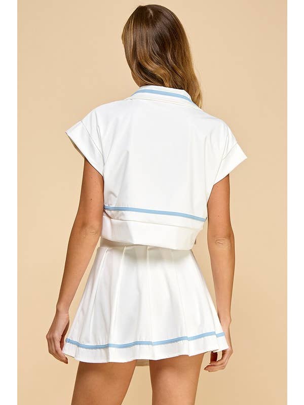 TCEC - Wholesale Polo - Women's - CT8963-Motion Boxy Cropped Shirt