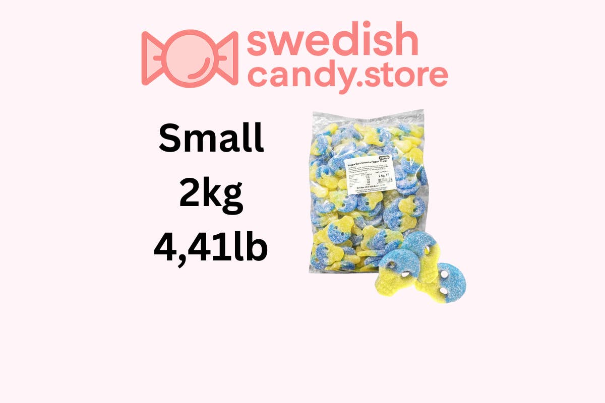 Swedish Candy.Store - Swedish Candy - Wholesale Gummy - Swedish Candy Swedish Skull 2kg/4.41lb Swedish Sour Skull