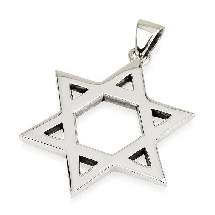 Pingente Estrela de Davi em Prata por atacado de Holy Land Jewels