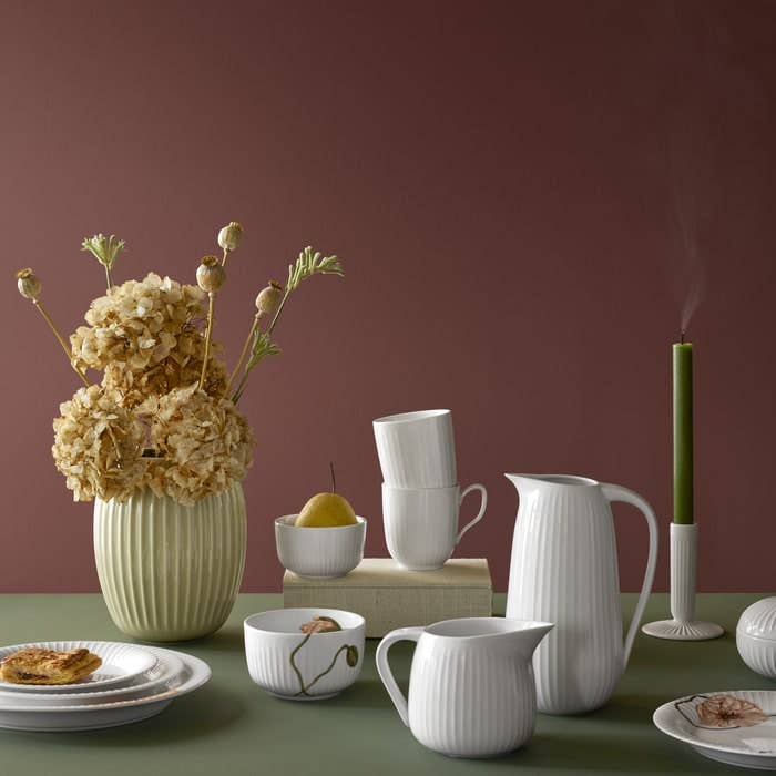 Danish Design Collective - Wholesale Sauce Server - Kähler - Hammershøi - 4.5" Handmade Porcelain Sauce Server