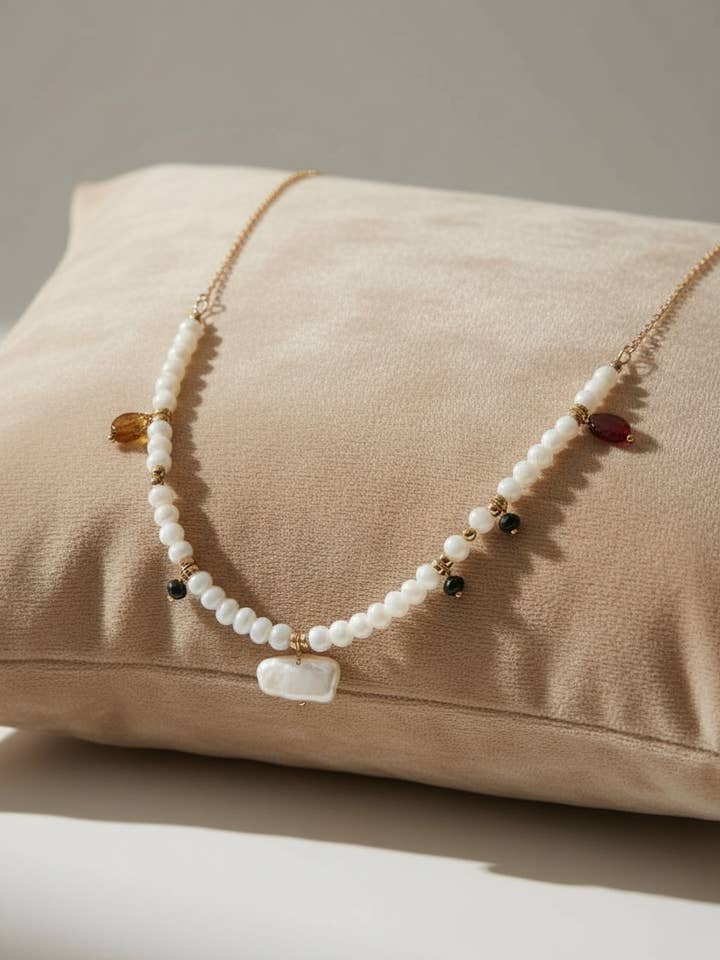 Arianna Necklace for wholesale by June and Valentina