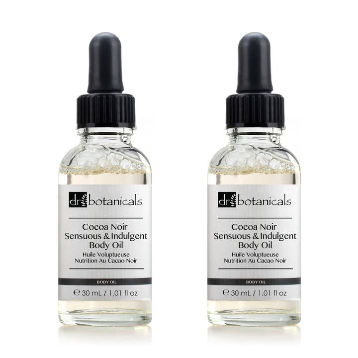 Dr Botanicals Cocoa Noir Sensuous & Indulgent Body Oil 30ml Twin Value Savings Pack for wholesale by skinChemists | Anti-Ageing Skincare