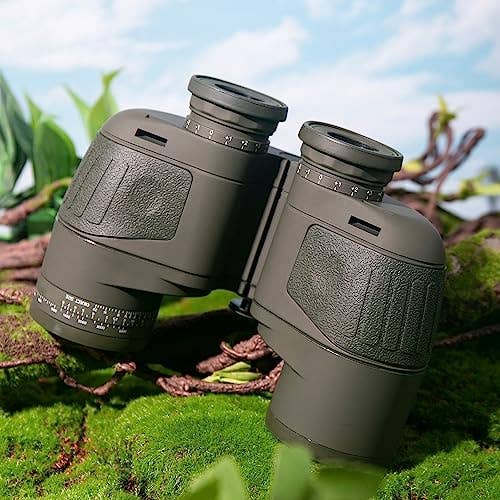 Onboard Products Inc - Wholesale Binoculars - Fetch Falcon 10x50 BAK4 FMC IPX7 Binoculars in Army Green