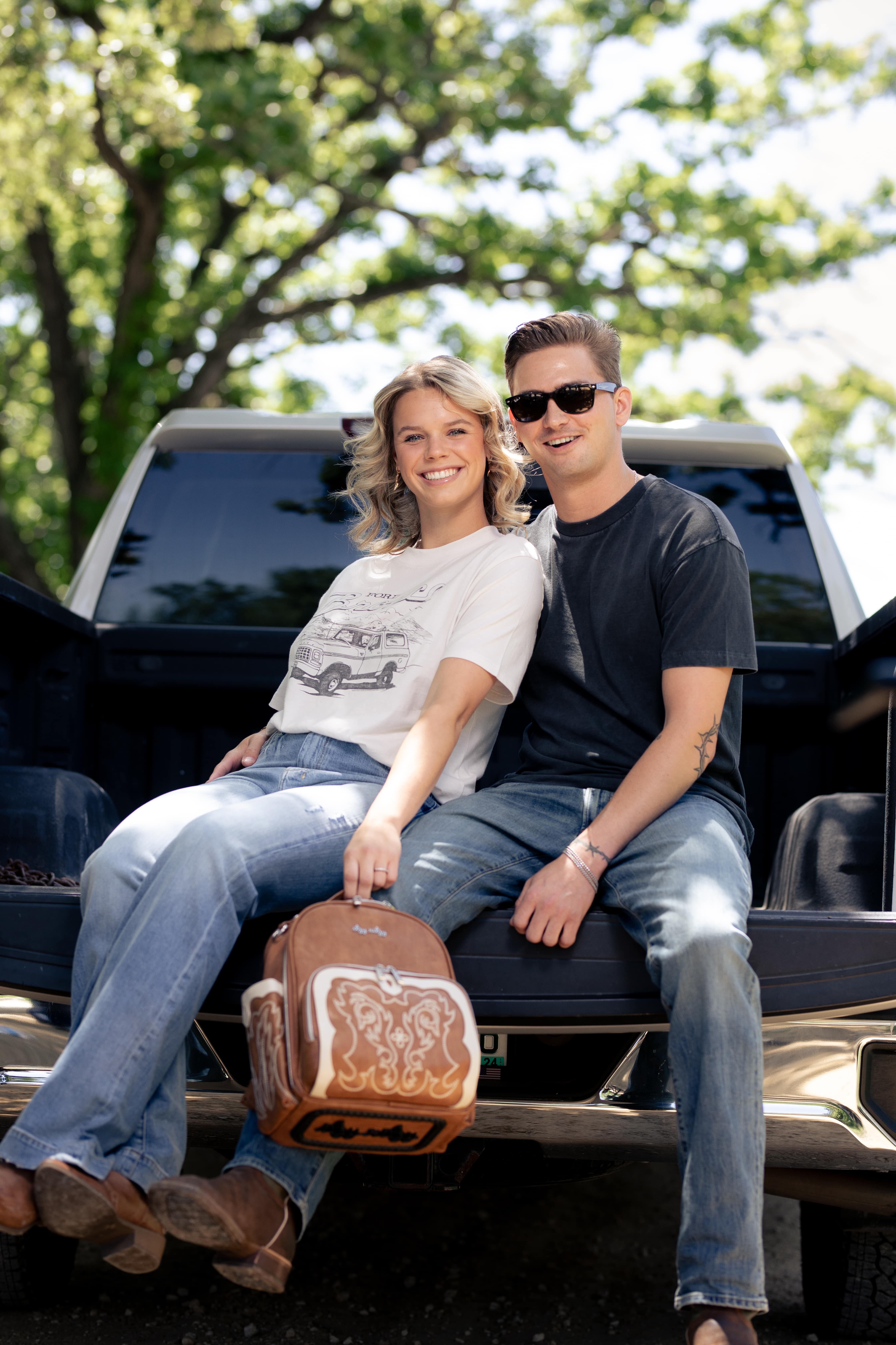 Itzy Ritzy - Wholesale Diaper Bag - Baby - Nash Saddle Mini Plus™ Western Backpack Diaper Bag10