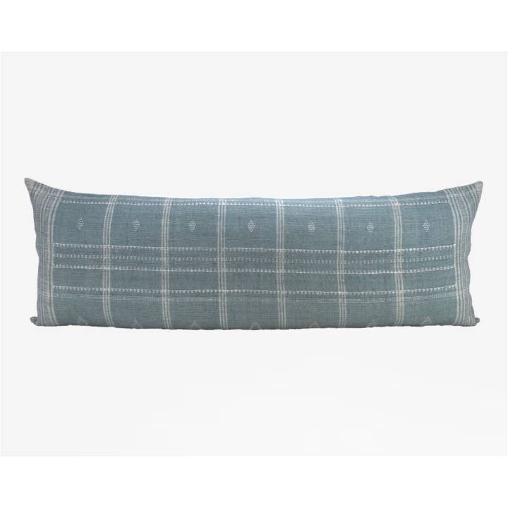 Hema - XXL Lumbar Mist Indian Wool Pillow for wholesale by Heddle & Lamm