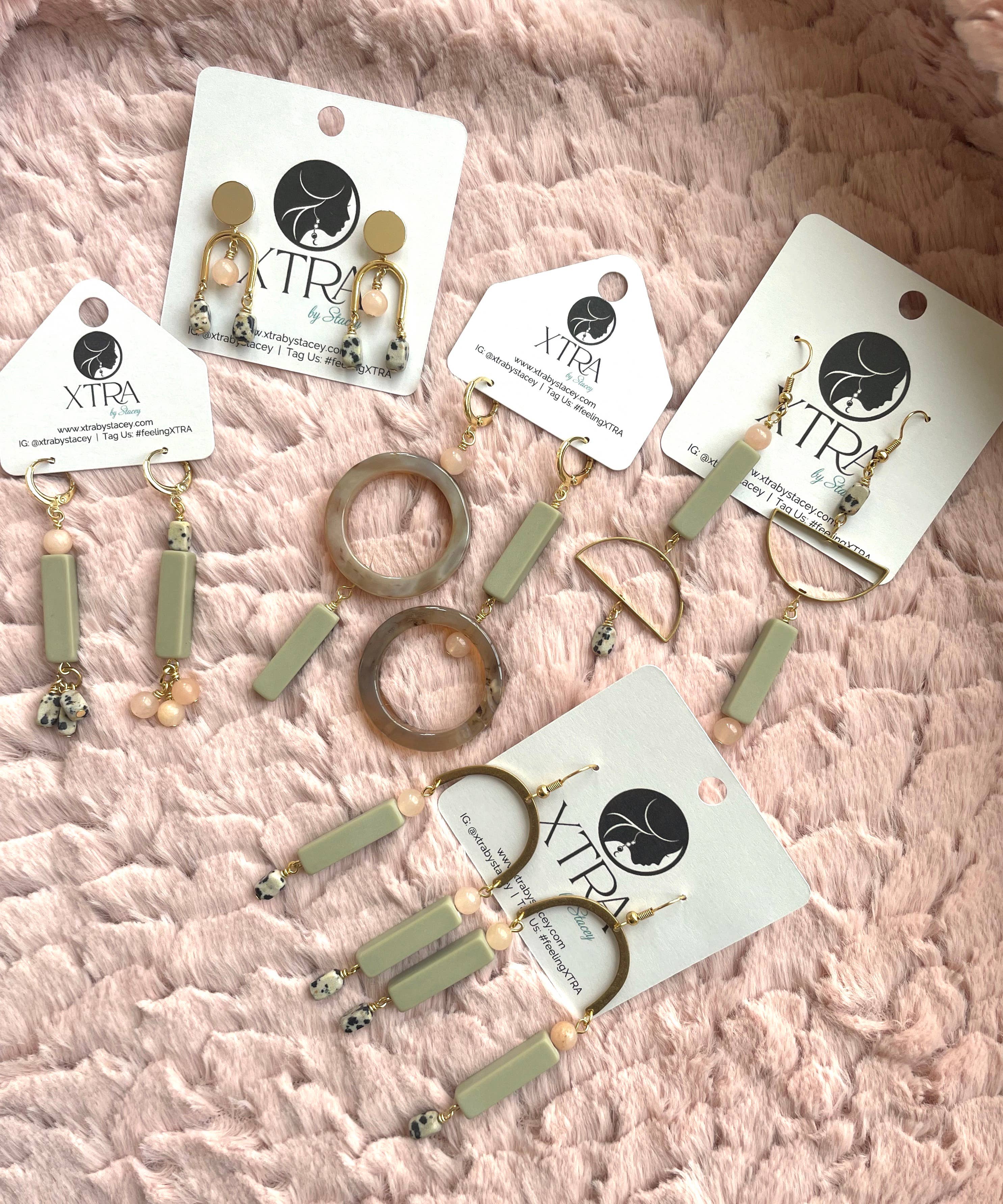 XTRA by Stacey - Vente Boucles d'oreilles pendantes - La boucle d'oreille Evelina9