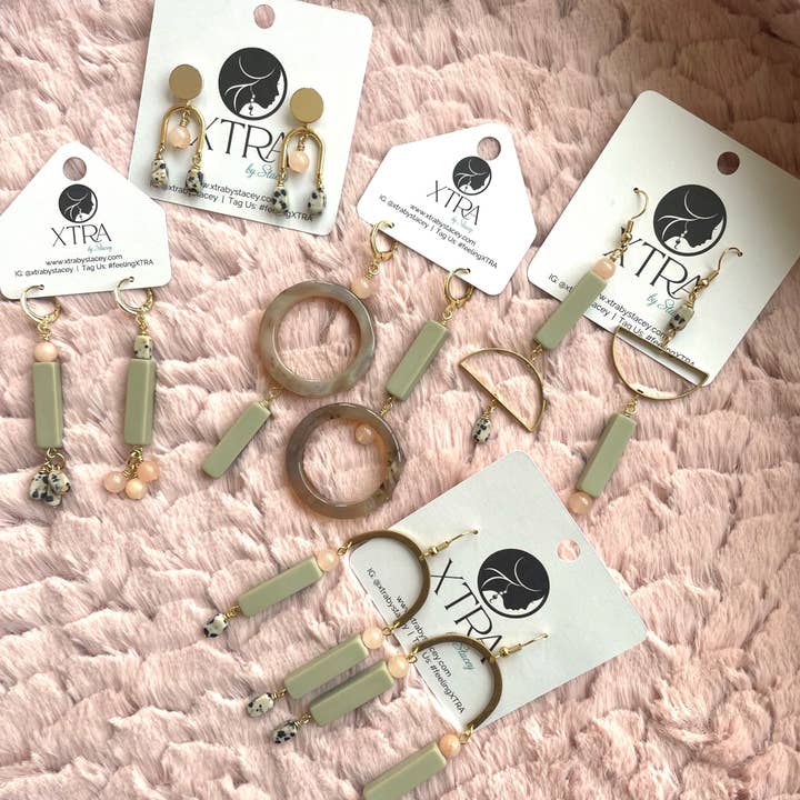 XTRA by Stacey - Wholesale Dangle Earrings - The Evelina Earring9