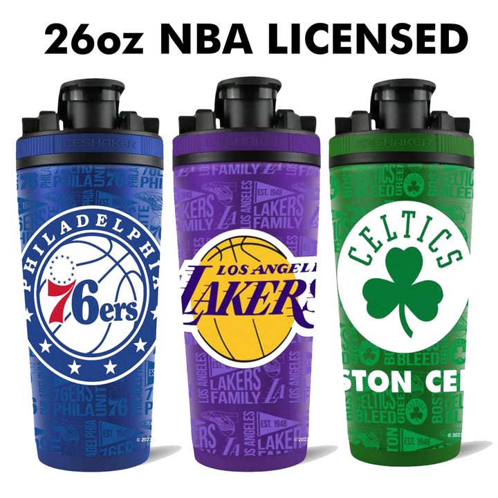 Officially Licensed NBA 4D 26oz Ice Shakers for wholesale by Ice Shaker