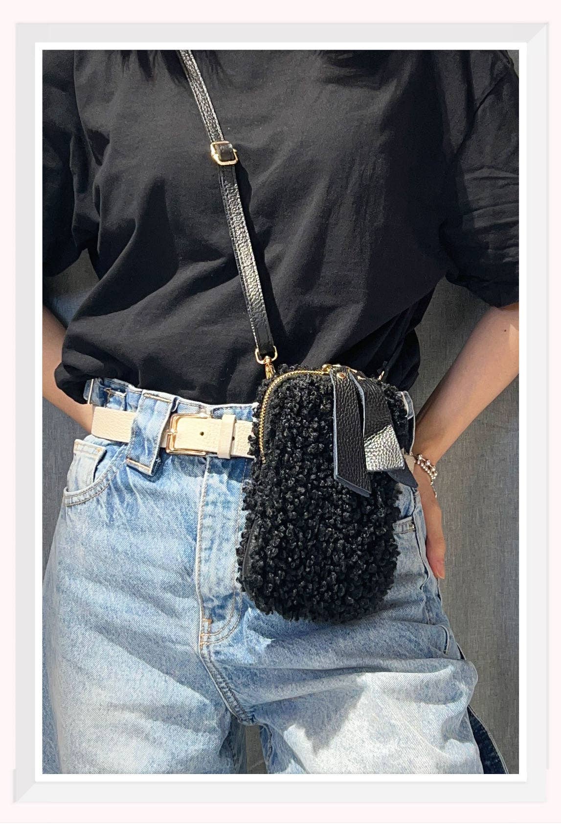 Z et Z - Venta al por mayor Bandolera - Mujer - Bolso portátil peludo C100344