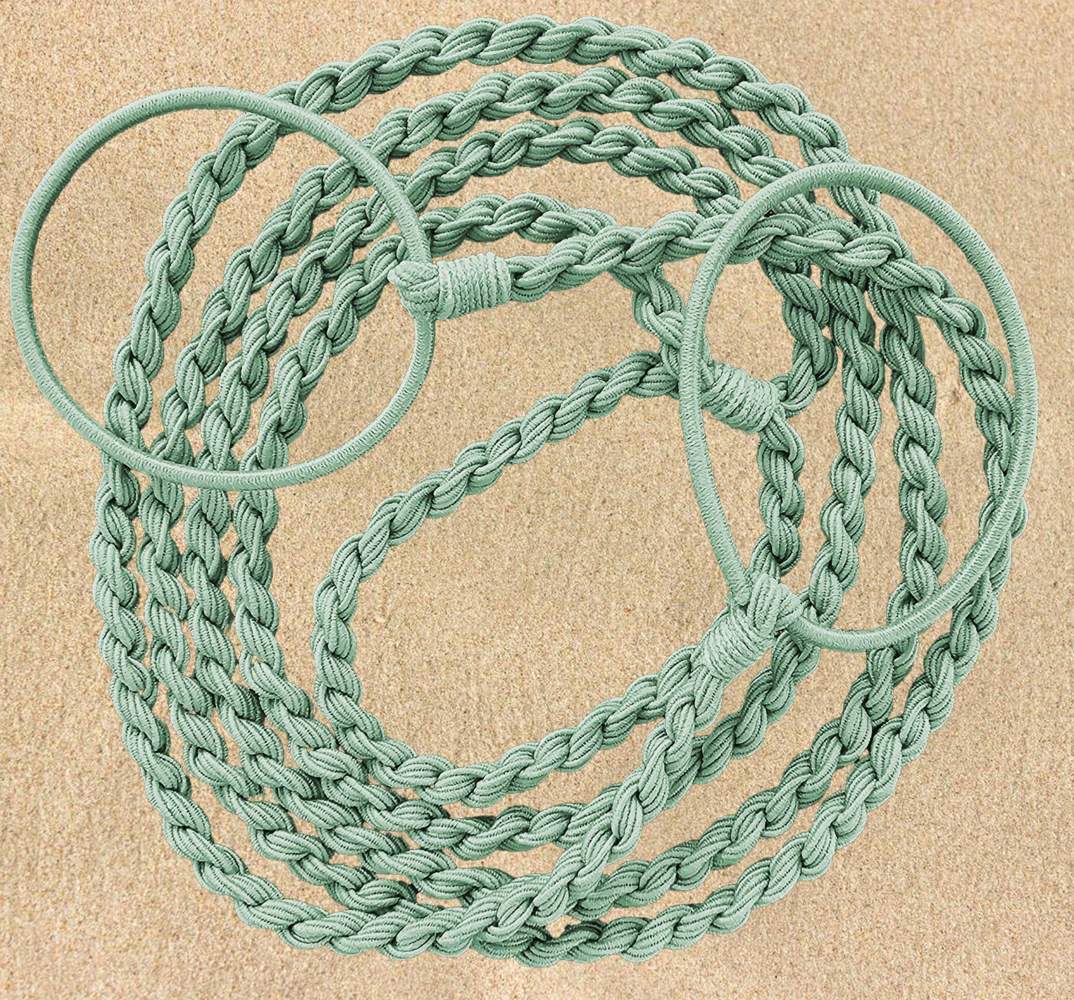 SasSea Wraps® - Wholesale Hair Tie - SasSea Wraps Hair Tie - Pistachio (L)2