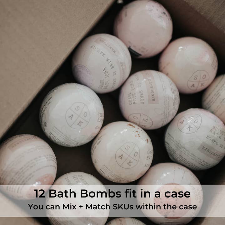 SOAK Bath Co - Wholesale Bath Bomb/Fizz - Lavender Bath Bomb