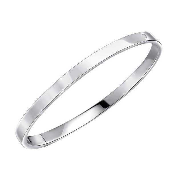 Plain Hinged Bangle for wholesale by Gecko Jewellery