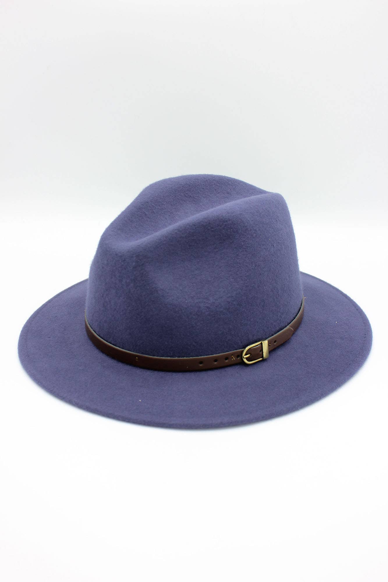 Hologramme Paris - Wholesale Fedora - Unisex - Classic Wool Fedora Hat with Belt19