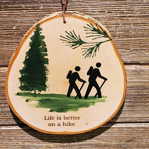 Color Hikers "Life is Better" Ornament (Medium) for wholesale by Abnormal Creations