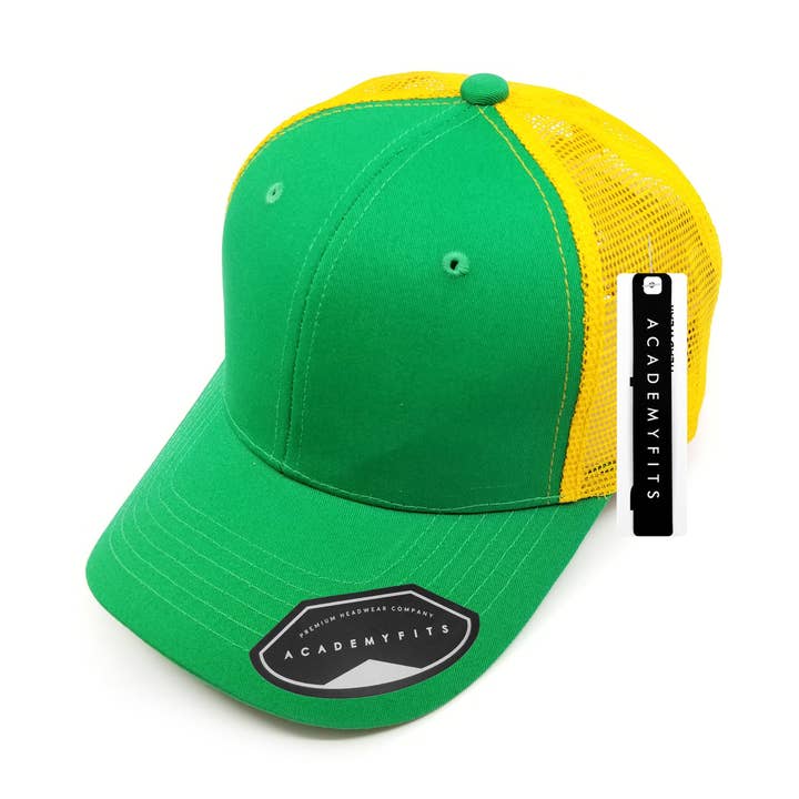 The Park Wholesale – wholesale Trucker hat – Unisex – Academy Fits Cotton Curve Trucker Hat - 207313