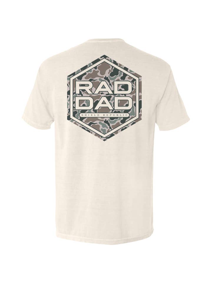 Shield Republic - Wholesale Screen Printed T-Shirt - Men's - Rad Dad Duck Camo