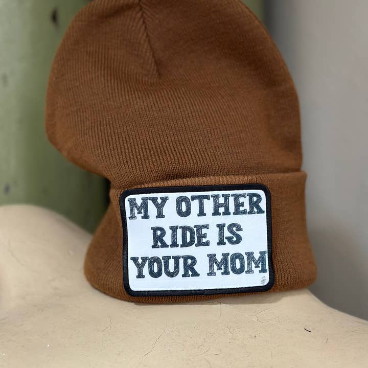 Crooked Halo - Wholesale Beanie - Women's - My Other Ride is Your Dad Stocking Hat Beanie