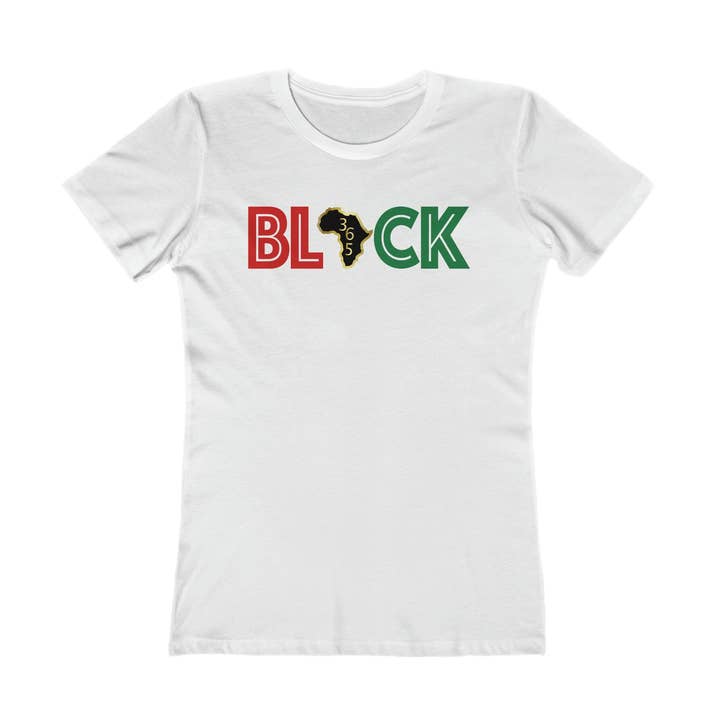 Black 365 Women's Tee for wholesale by My Melanin Fits