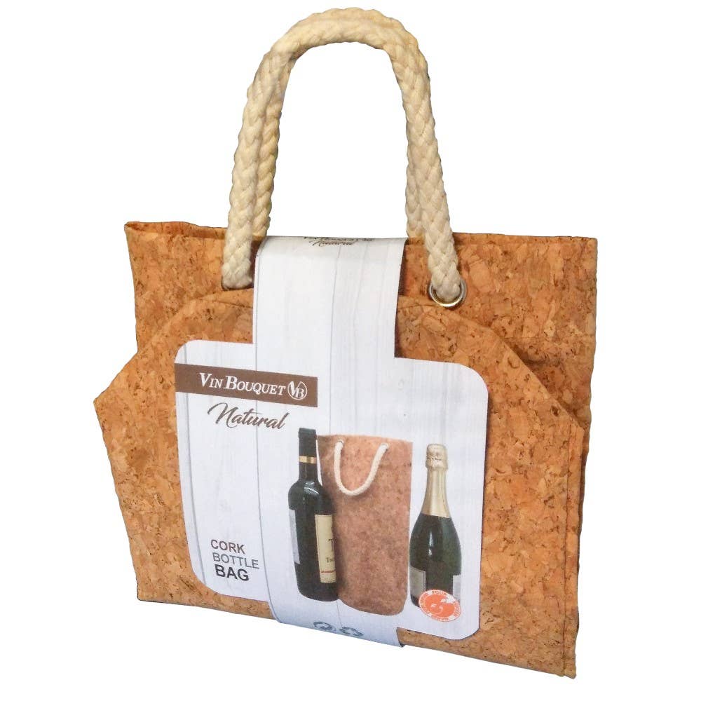 Vin Bouquet (Find It Import & Export Sl) - Wholesale Wine Gift Bag - cork bag for bottles2