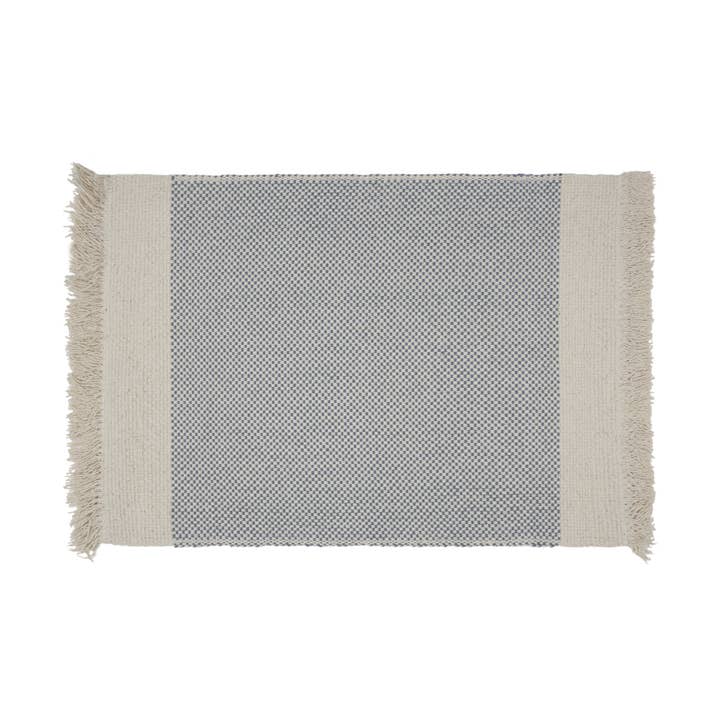 Basket Weave Placemat - Folkestone Grey S/2 for wholesale by Raine & Humble