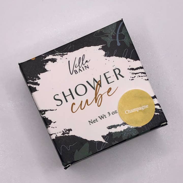 Villa Bain - Wholesale Shower Steamer/Bomb - Champagne Shower Cube*1